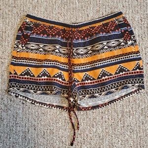 ❗5 for $25❗ Tribal print soft shorts